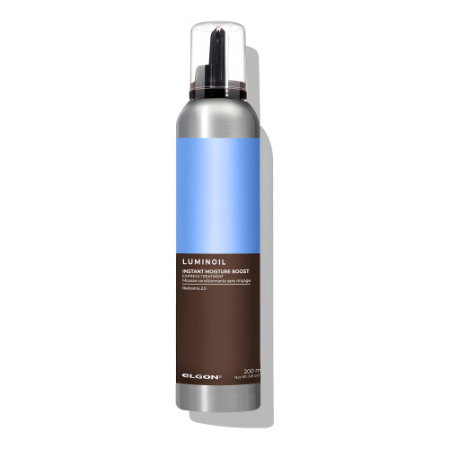 Незмивний мус для миттєвого зволоження волосся Elgon Luminoil Instant Moisture Booster 3, 200 мл Незмивний мус для миттєвого зволоження волосся Elgon Luminoil Instant Moisture Booster 3, 200 мл