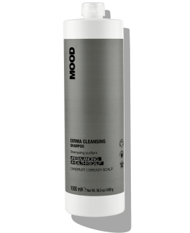 Шампунь для жирної шкіри голови та боротьби з лупою Mood Derma Cleansing Shampoo, 400 мл