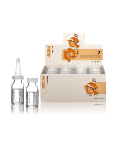 Відновлюючий лосьйон для пошкодженого волосся Elgon Refibra Restoring Cosmetic Lotion 12 амп*10мл