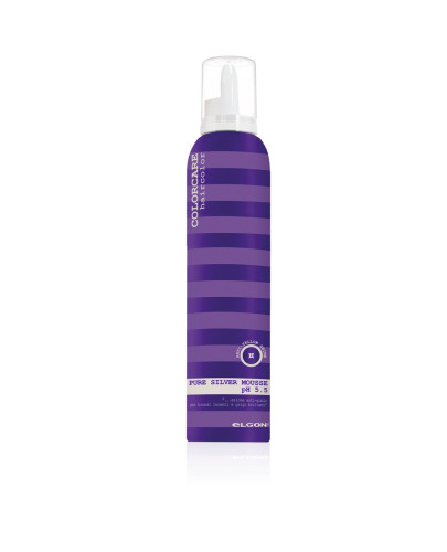 Мус для нейтралізації жовтизни волосся Elgon Colorcare Pure Silver Mousse, 200 мл