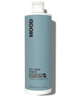 Шампунь для cлабкого, схильного до випадiння волосся Mood Cell Force Shampoo, 400 мл
