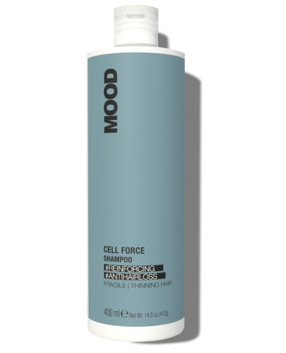 Шампунь для cлабкого, схильного до випадiння волосся Mood Cell Force Shampoo, 400 мл